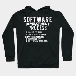 Software Development Process - Programming Jokes Hoodie